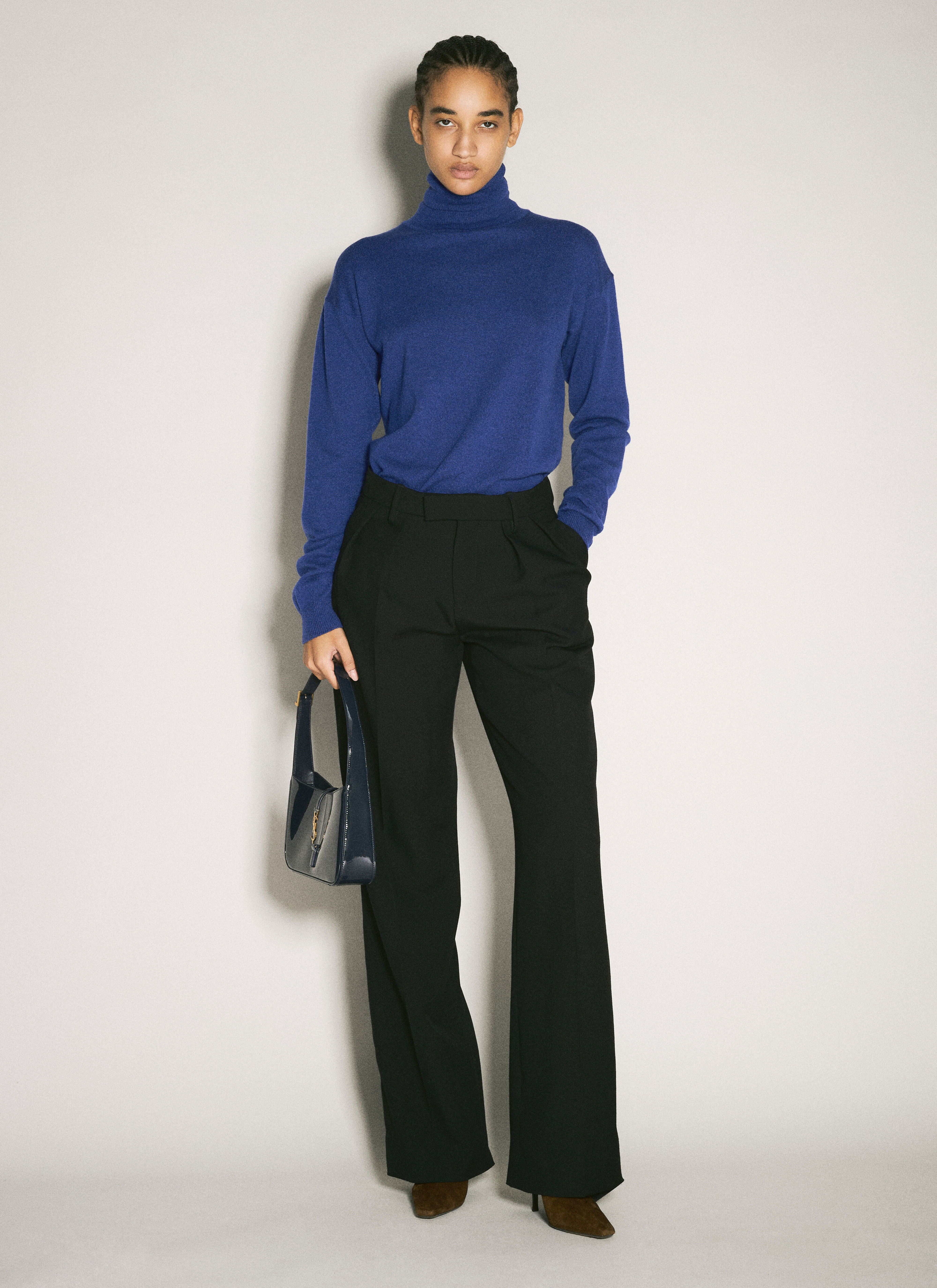Turtleneck Garter Sweater - 2