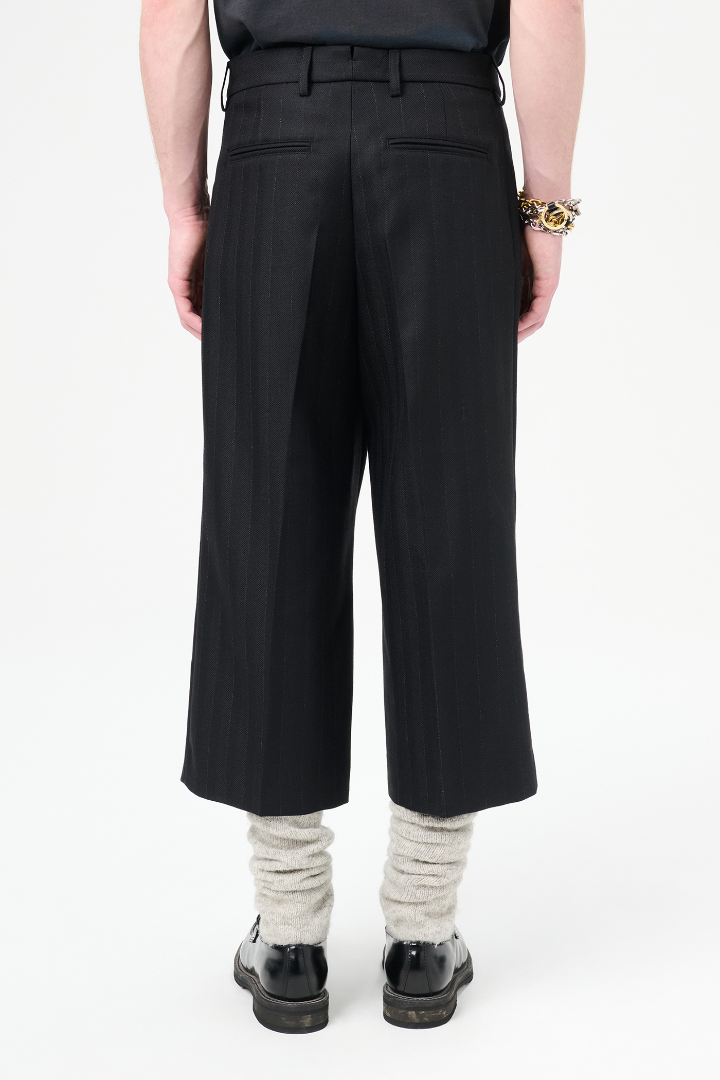Tuxedo Capri Maitre D Black Wool - 6