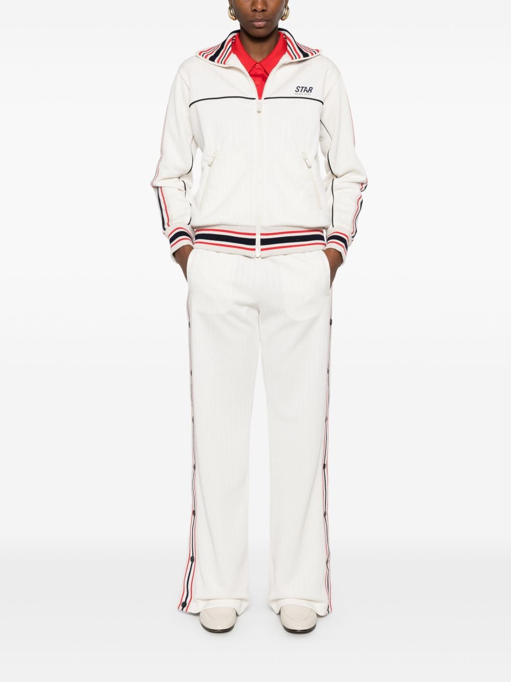 wide-leg track pants - 2