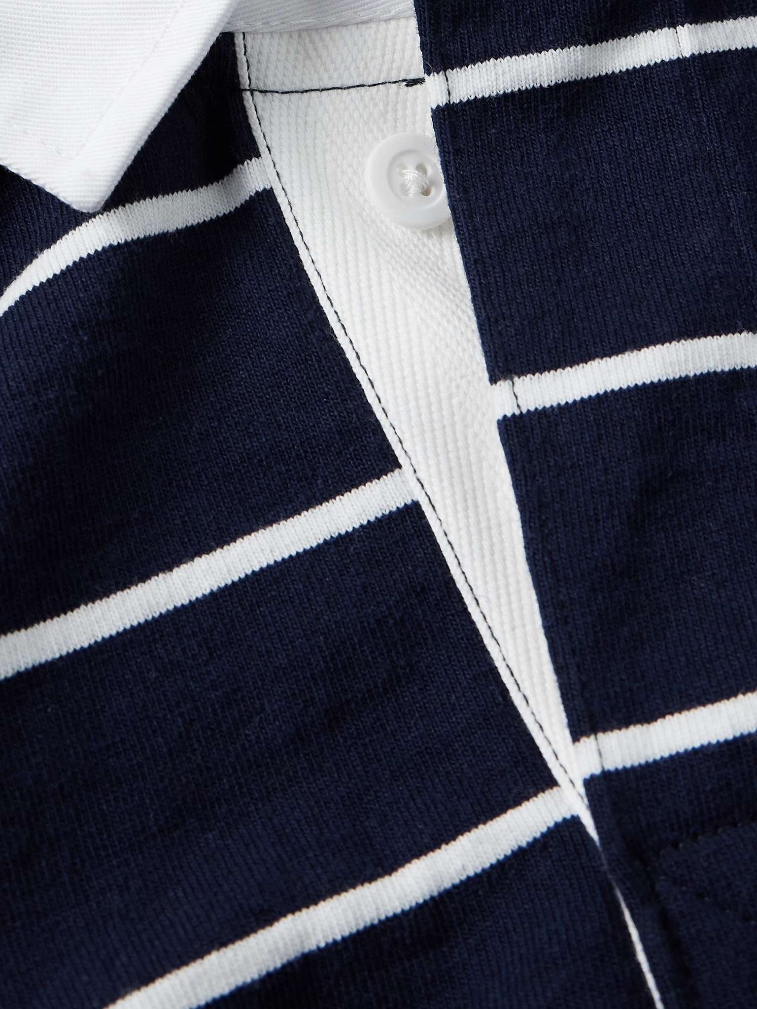 Classic Rugby Striped Cotton-Jersey Polo Shirt - 5