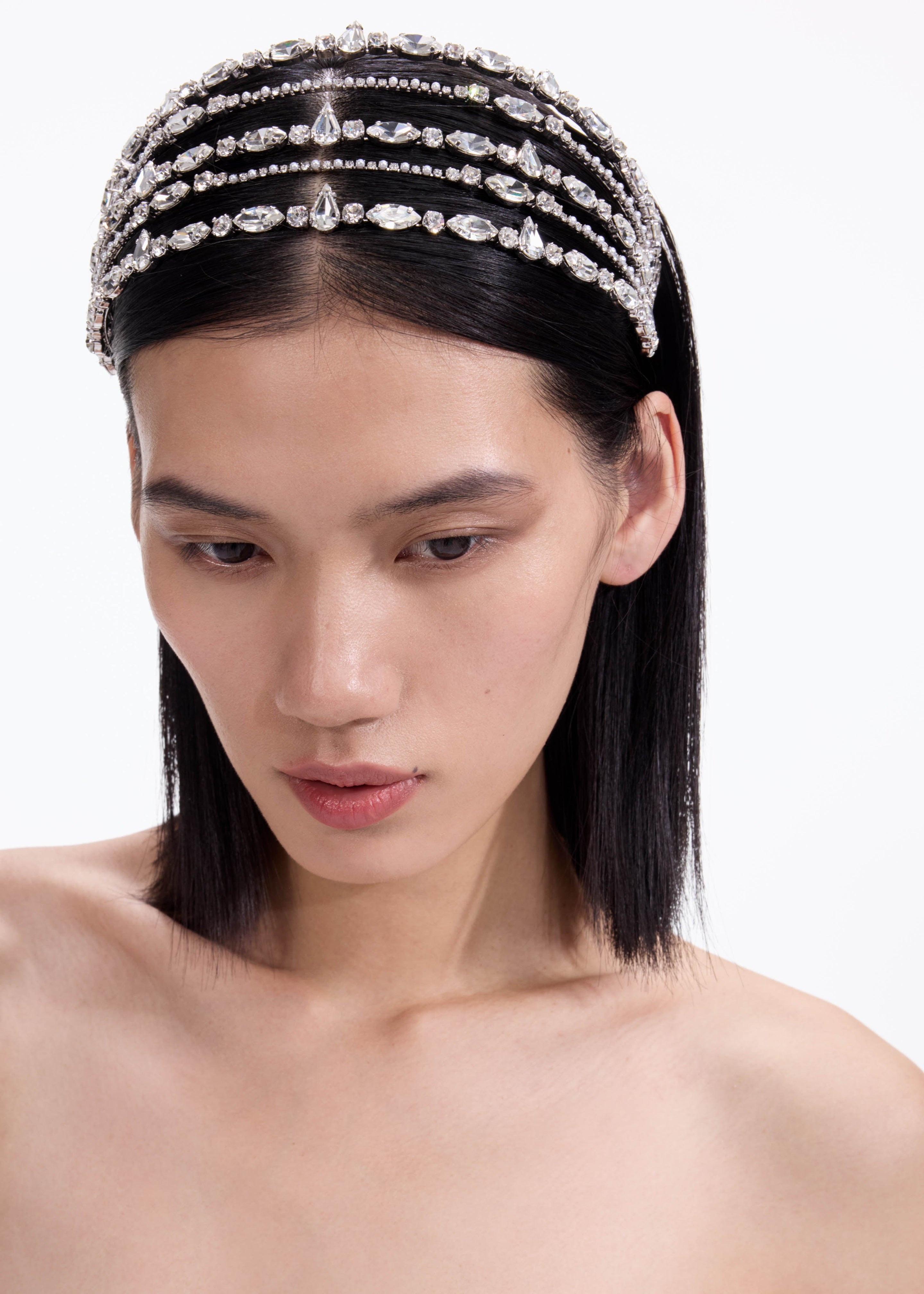 Crystal Embellished Headband - 3