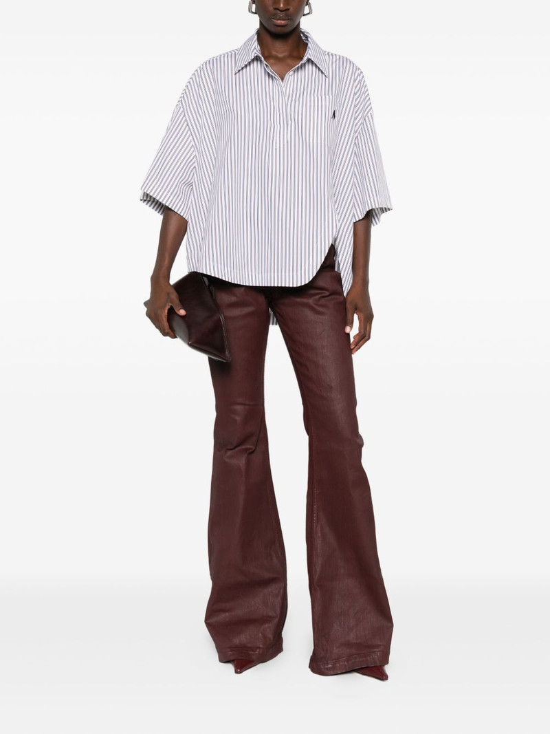 THE ATTICO striped shirt outlook