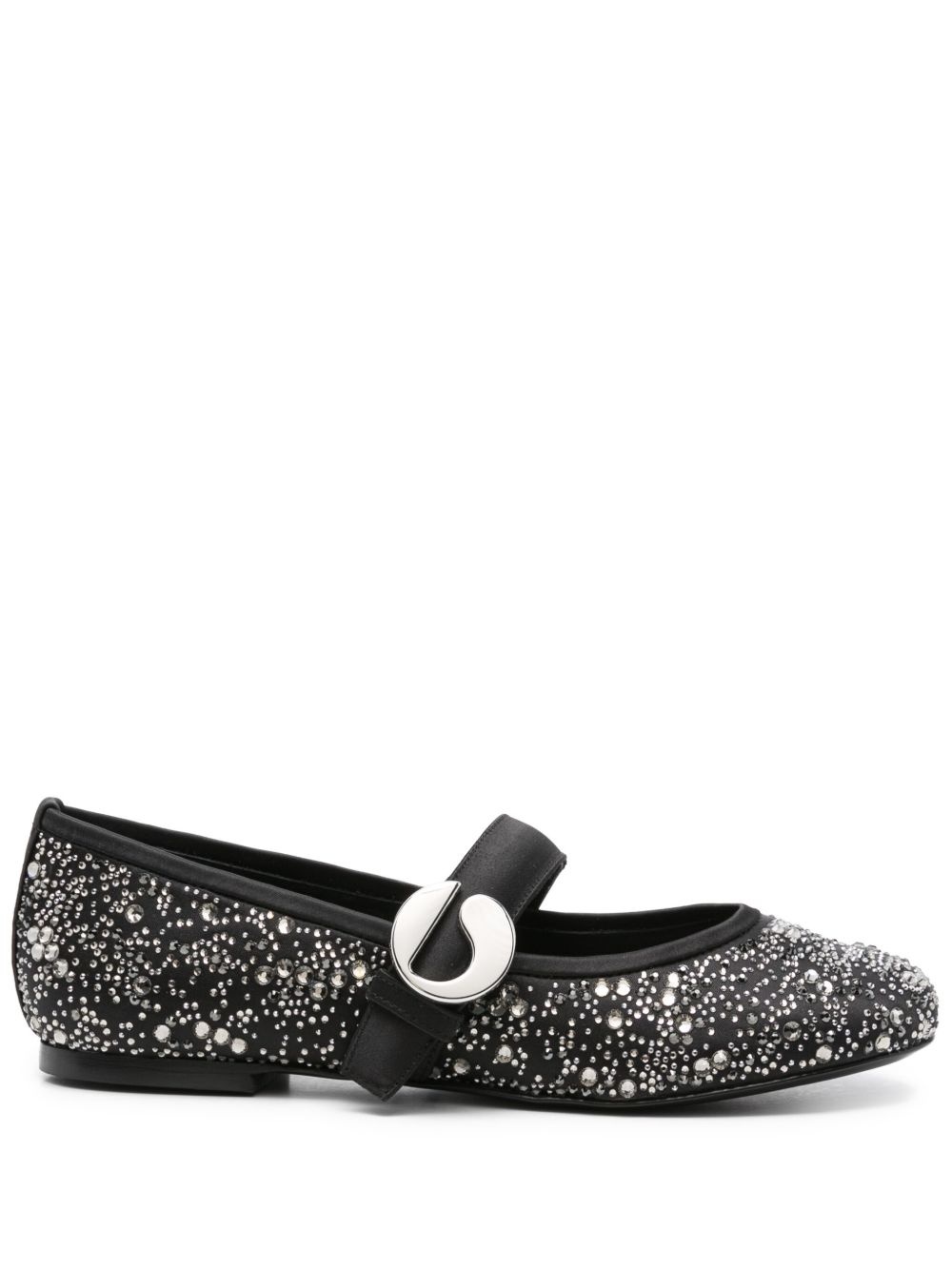 crystal-embellished pumps - 1
