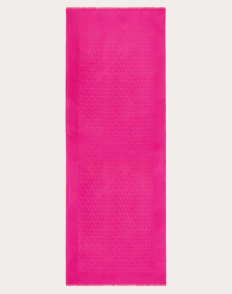 TOILE ICONOGRAPHE STOLE IN SILK AND WOOL 3