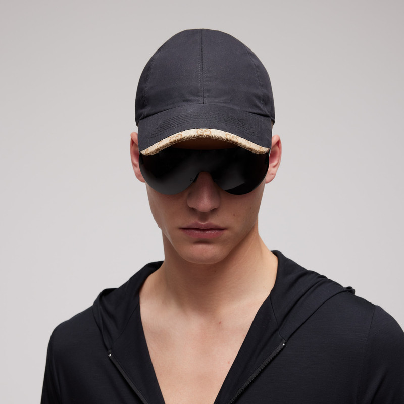 GUCCI Cotton canvas baseball hat outlook