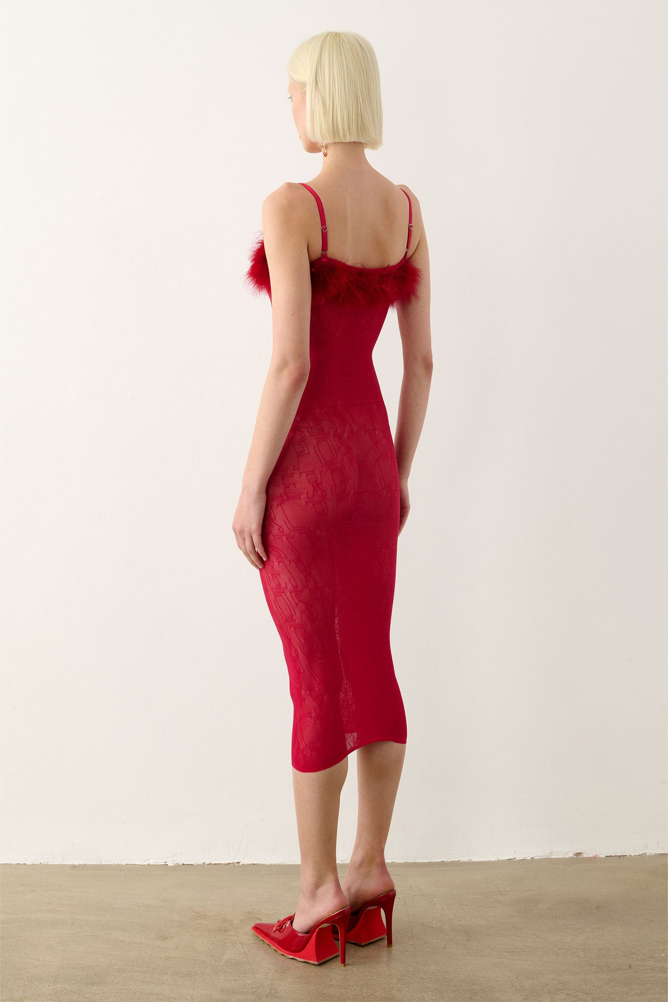 VANDERBECK DRESS RED - 7