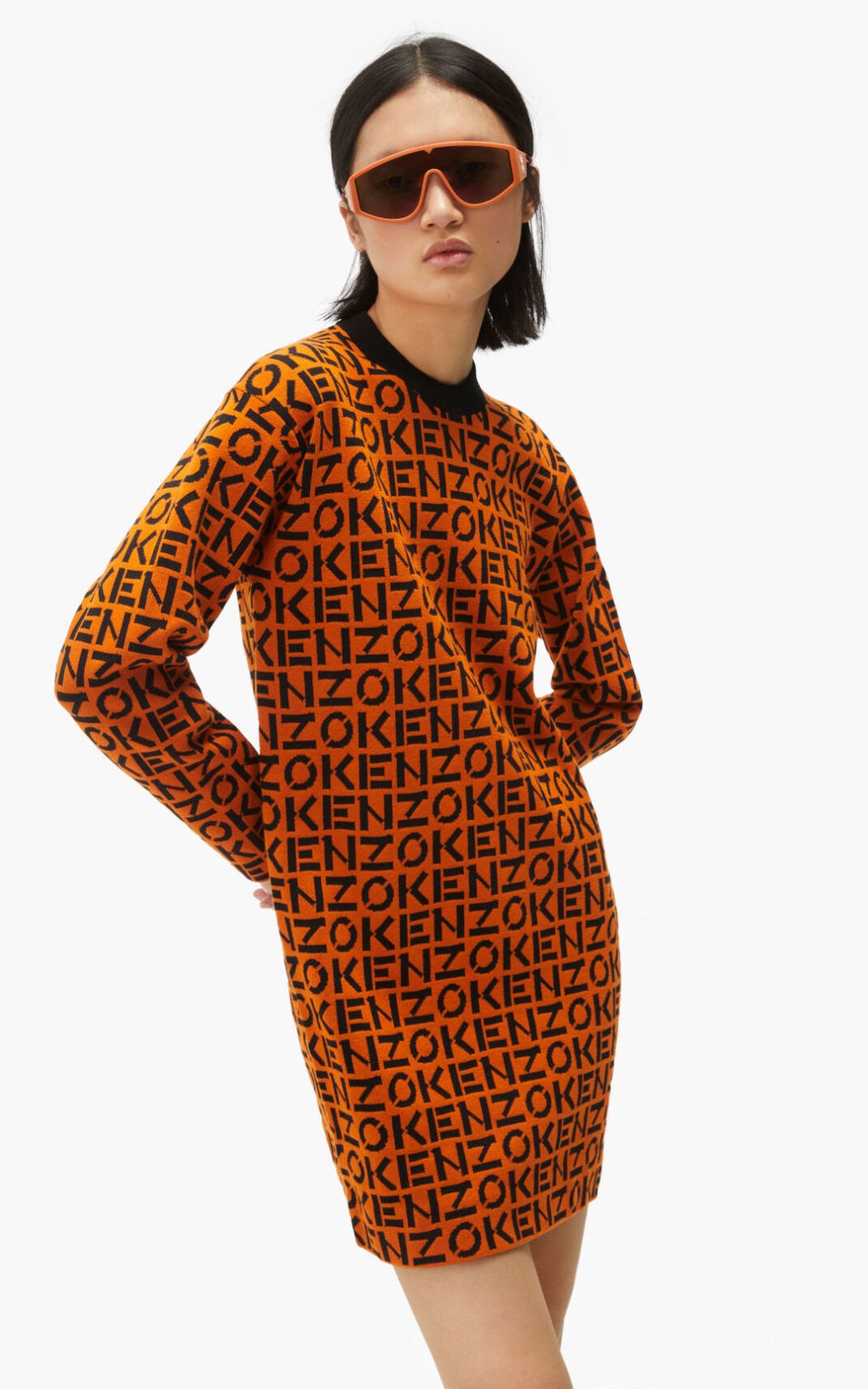 KENZO Sport monogrammed dress - 2