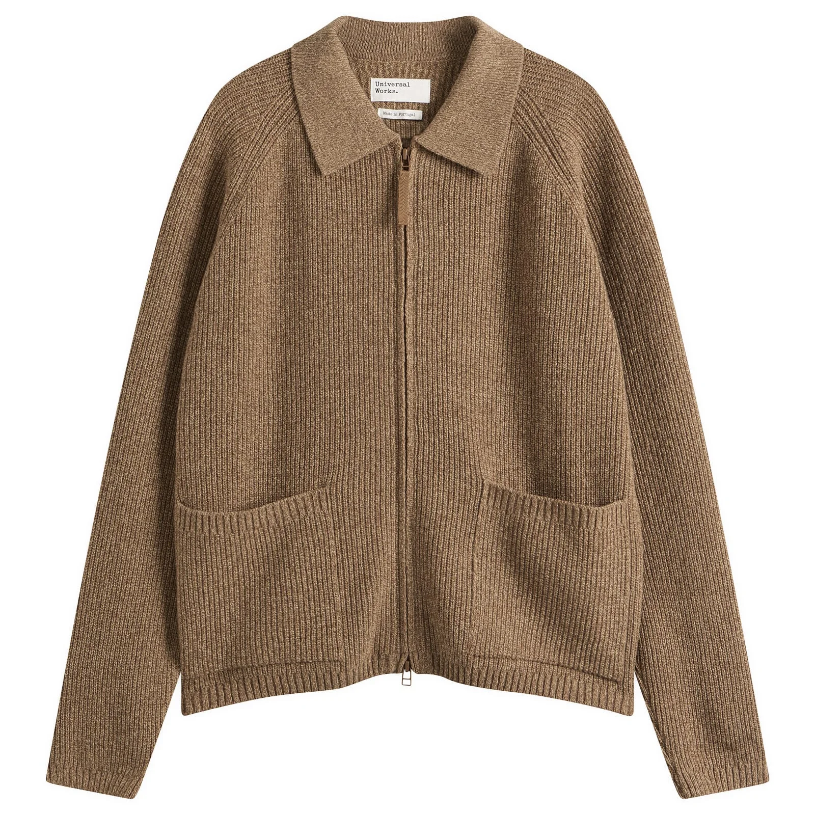 Universal Works Eco Wool Zip Cardigan - 1