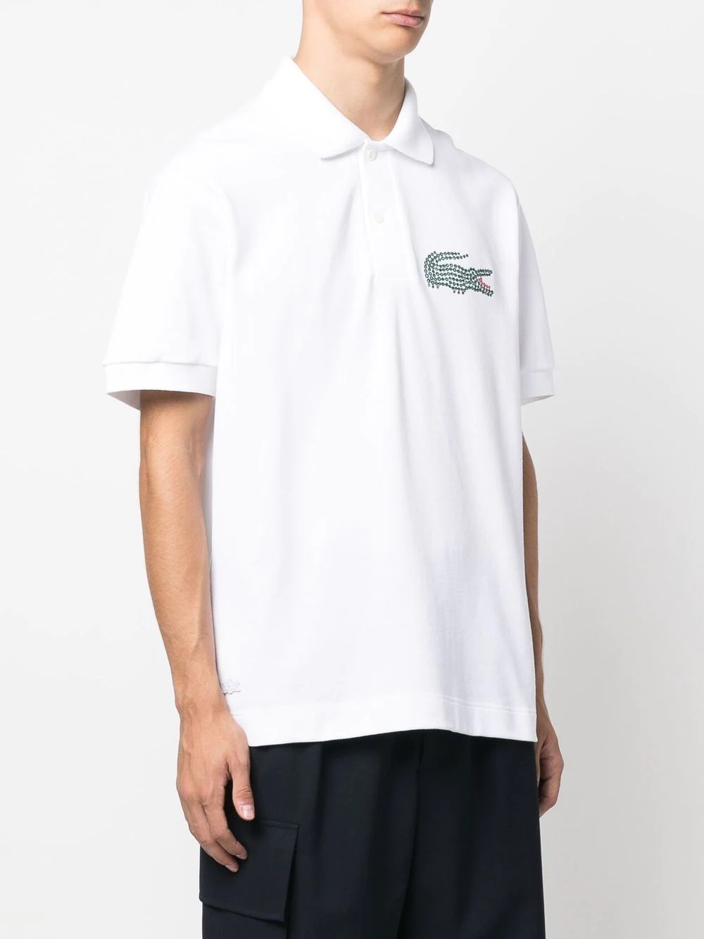 logo-print polo-shirt - 3