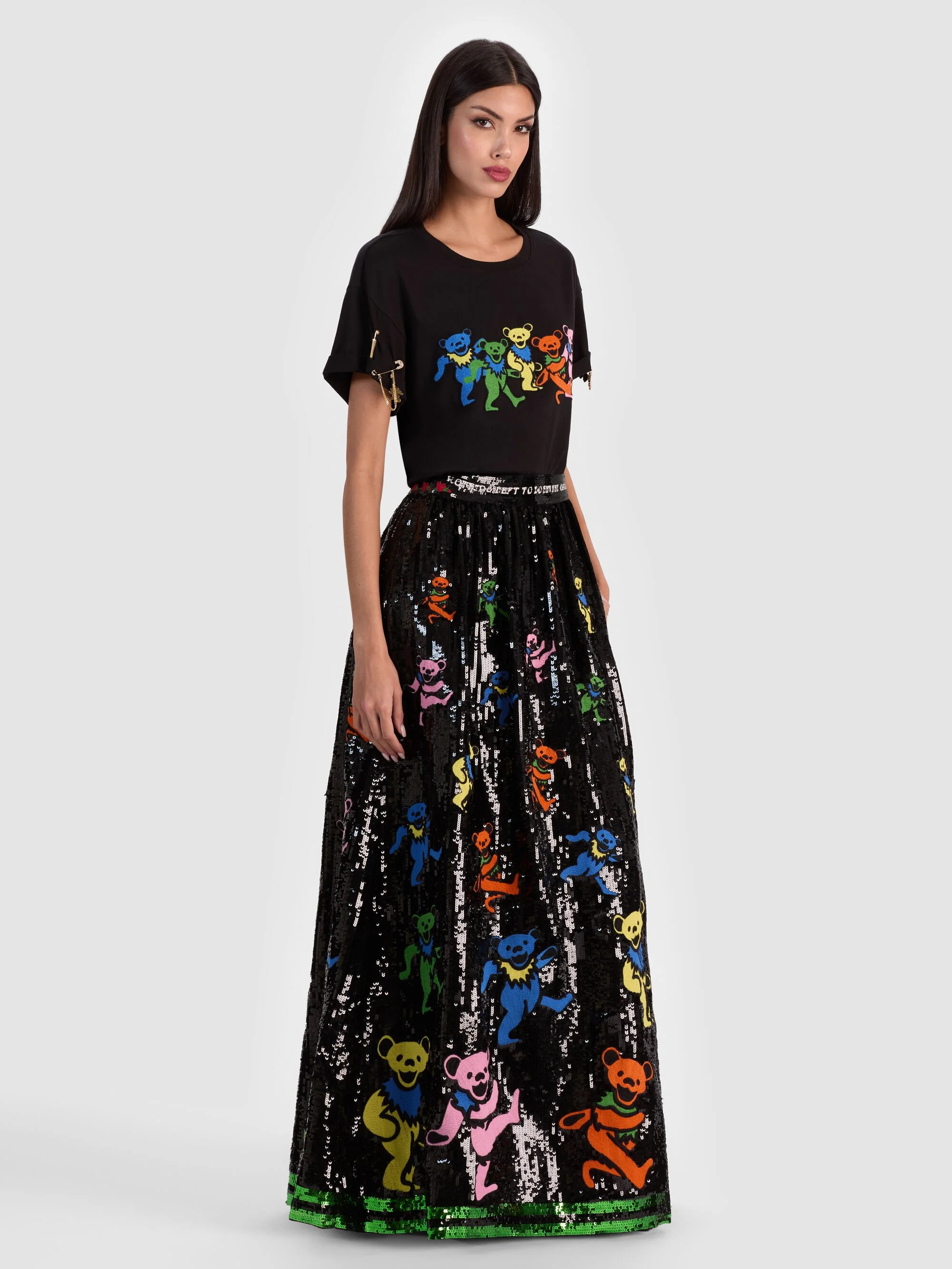 A+O X GRATEFUL DEAD TINA BALLGOWN SKIRT - 1