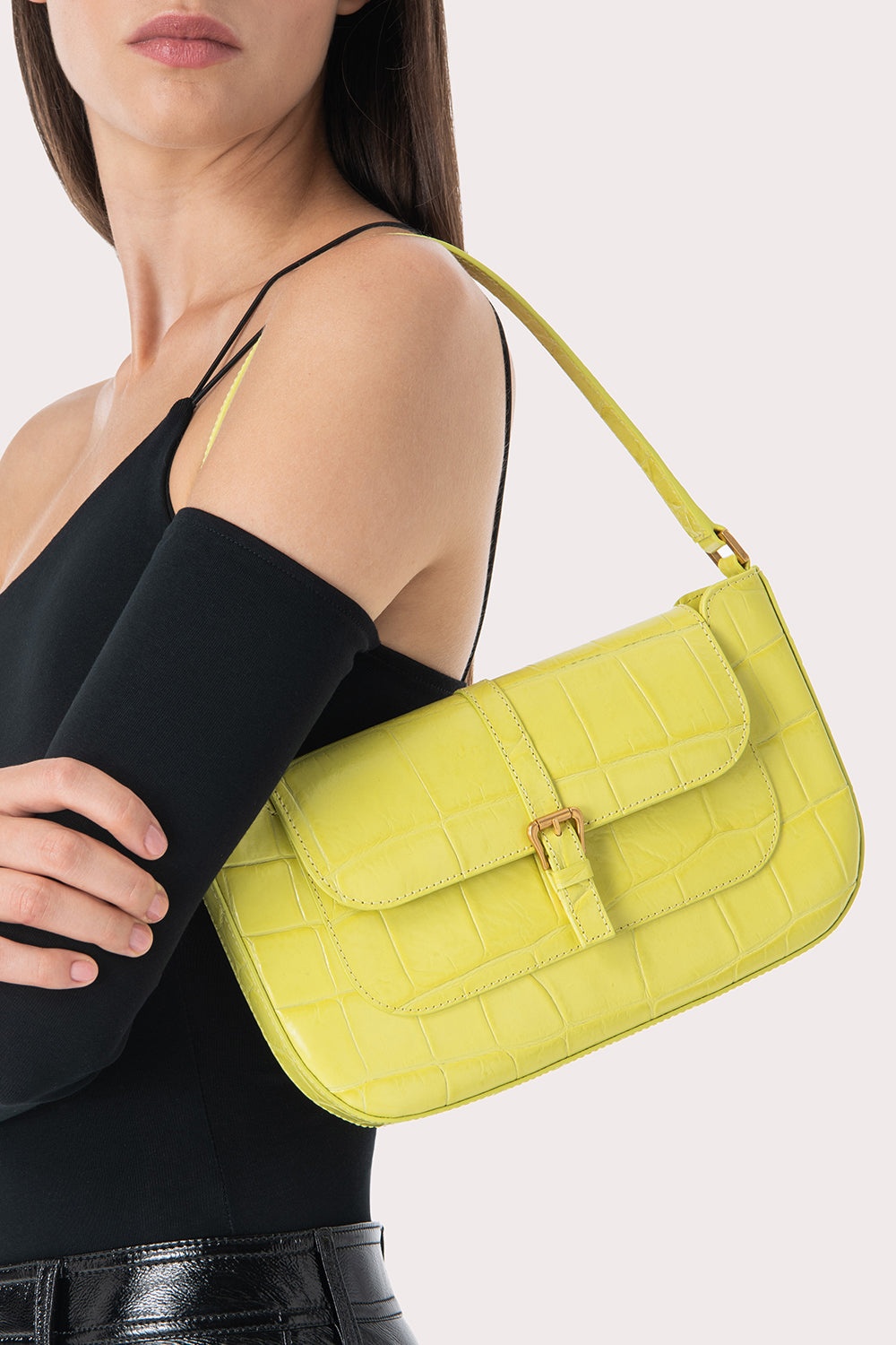 Miranda Apple Maxi Croco Embossed Leather - 2