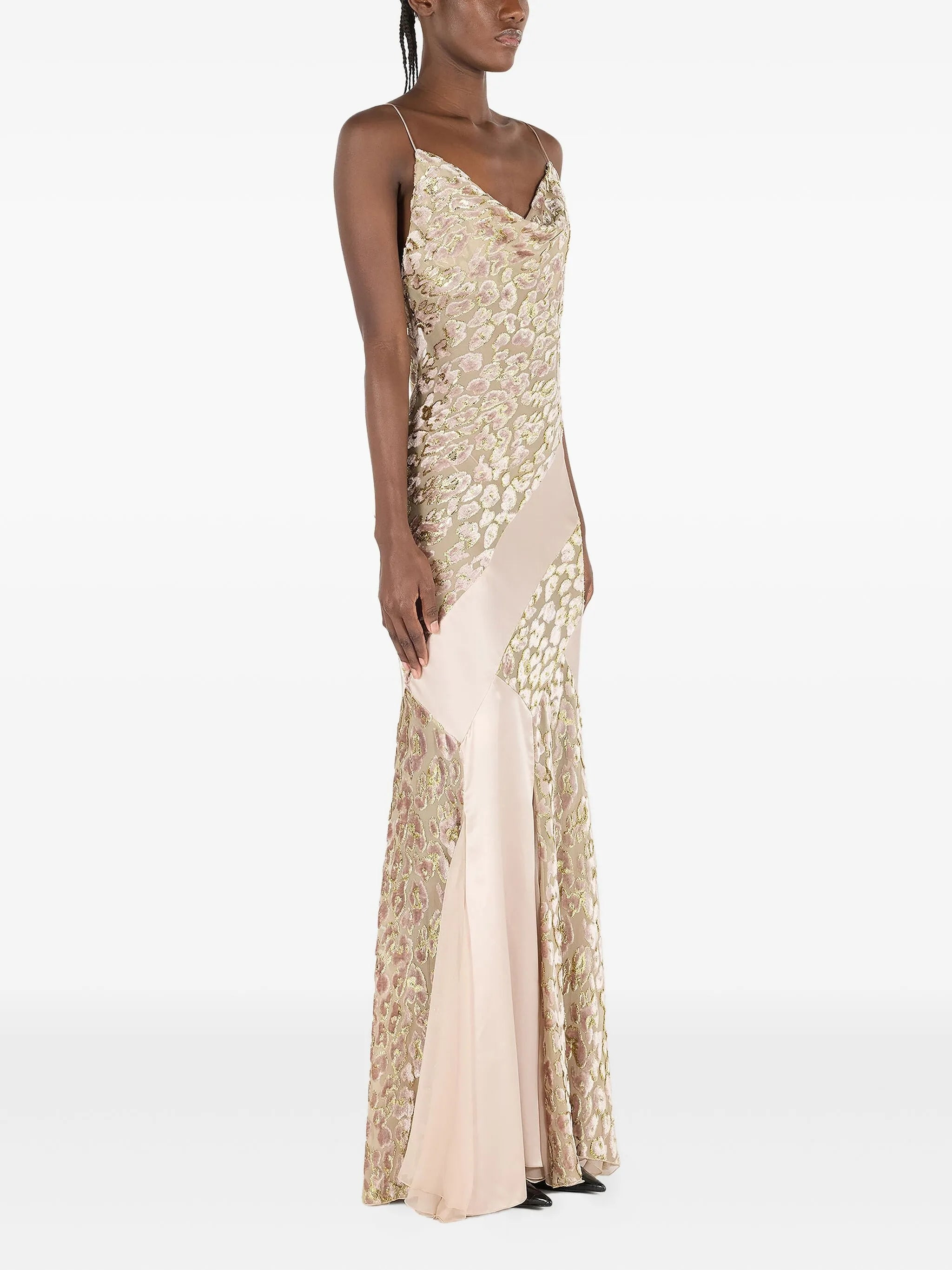 Roberto Cavalli Cowl-neck Dress - 2