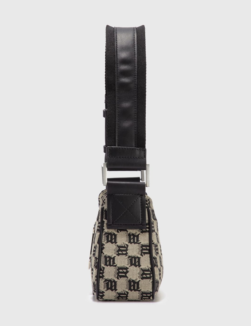 MISBHV JACQUARD MONOGRAM SHOULDER BAG SMALL outlook