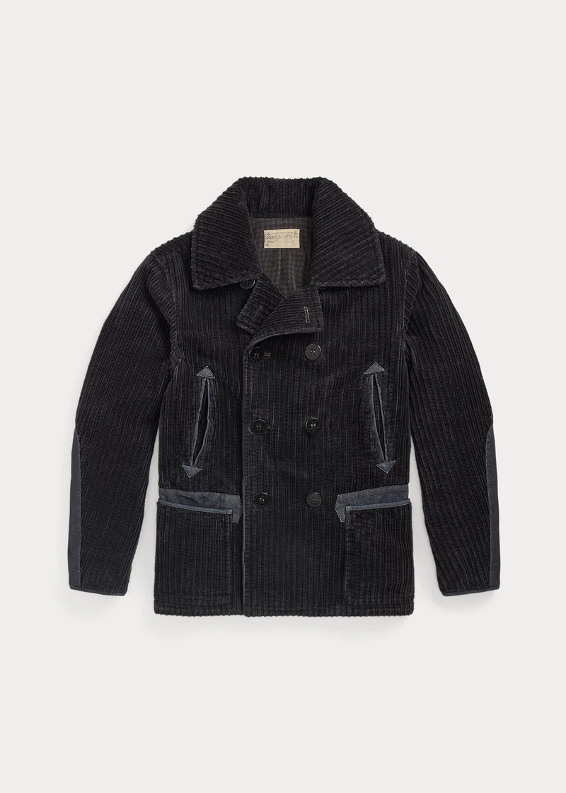 Denim-Trim Corudory Peacoat 1