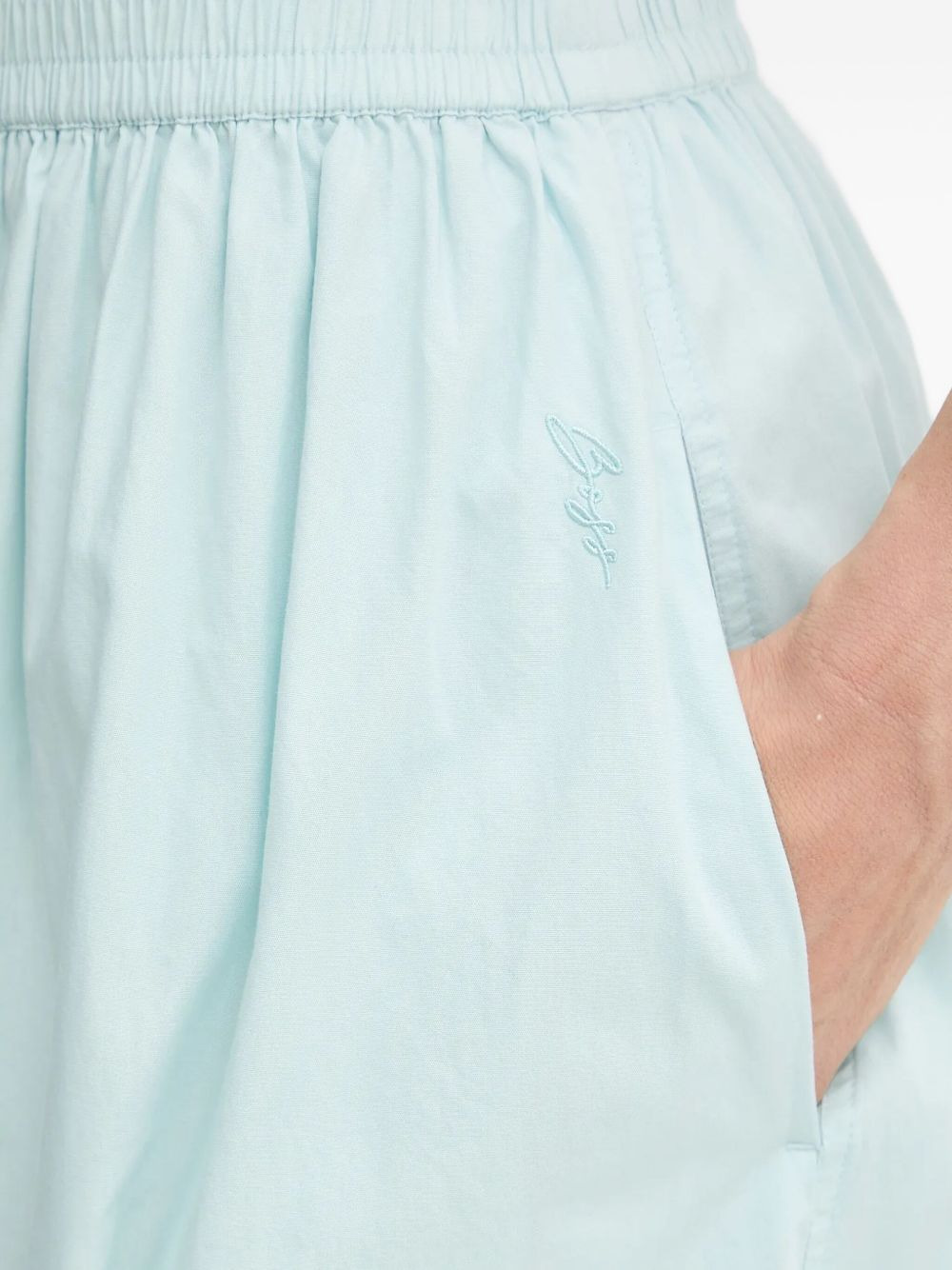 welt-pocket A-line maxi skirt - 4