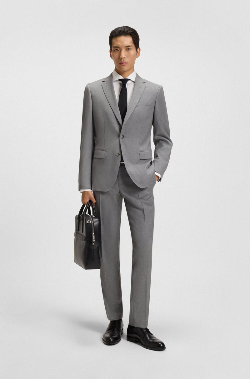 BOSS WRINKLE-RESISTANT SLIM-FIT SHIRT IN COTTON TWILL outlook