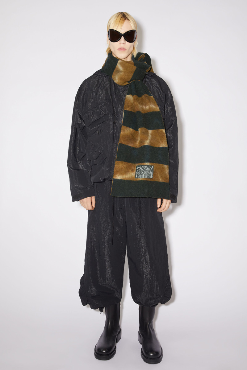 Tie-dye scarf - Blue/beige 3