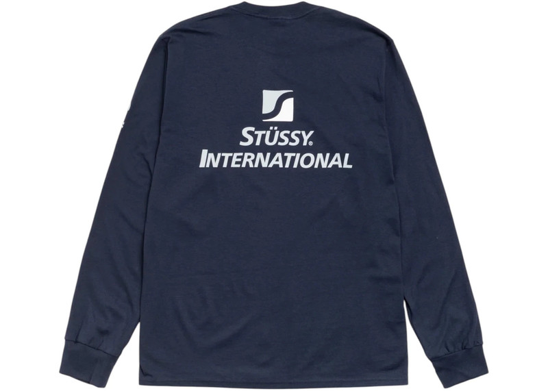 Stüssy Stussy International L/S Tee Navy outlook