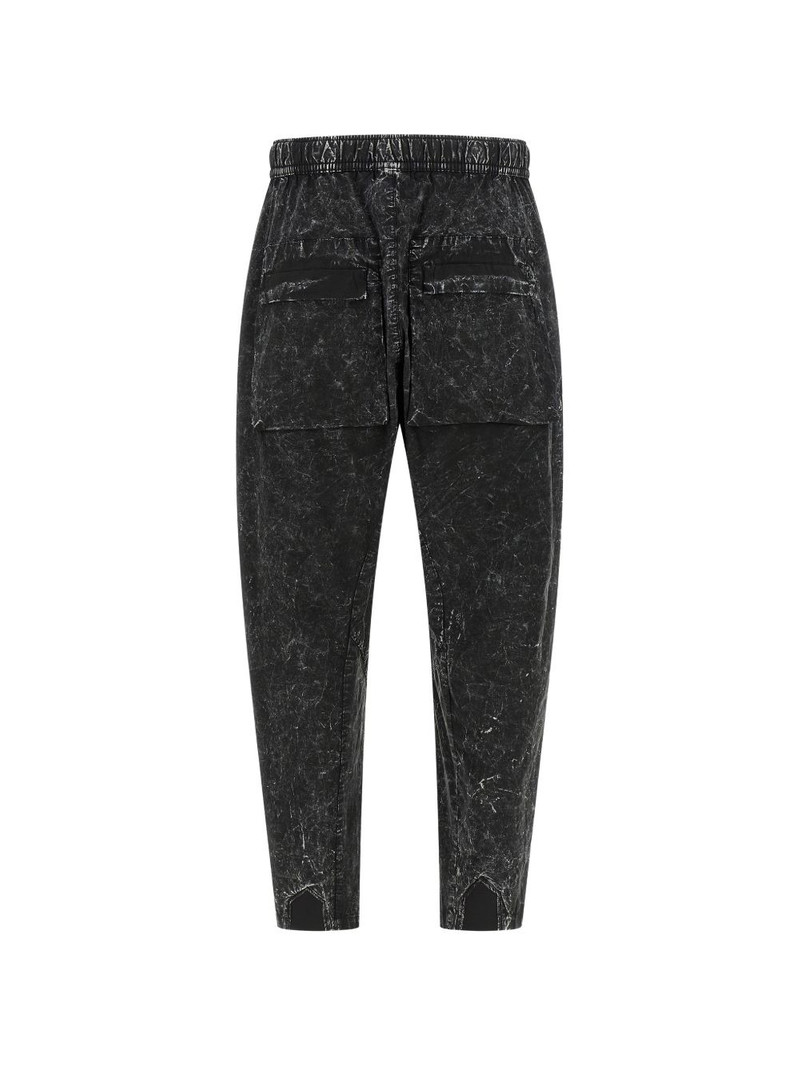 thom/krom 32 marble-effect trousers outlook