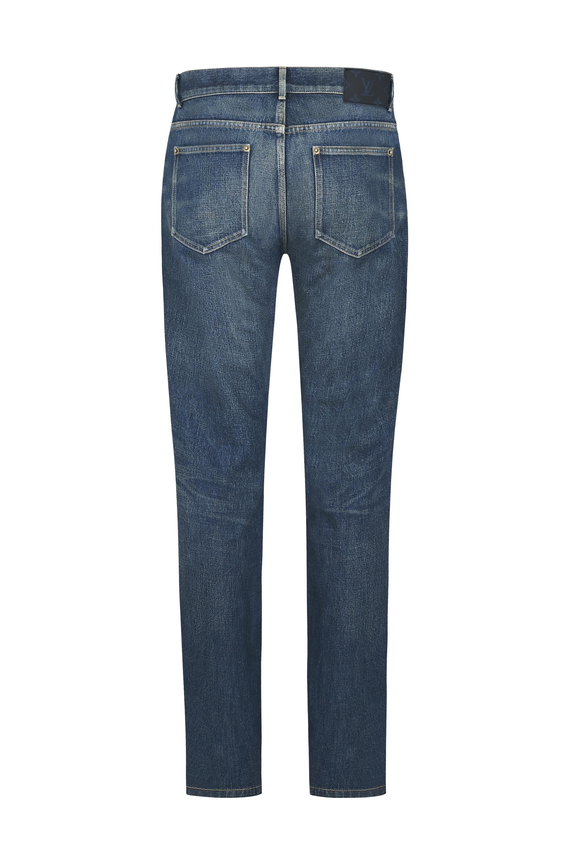 Indigo Washed Slim Jean - 3