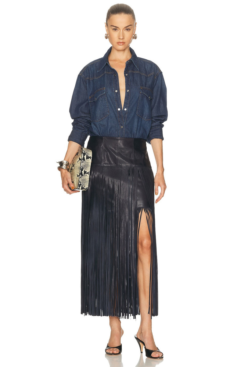 TWP OG Supersized Button Down Top outlook