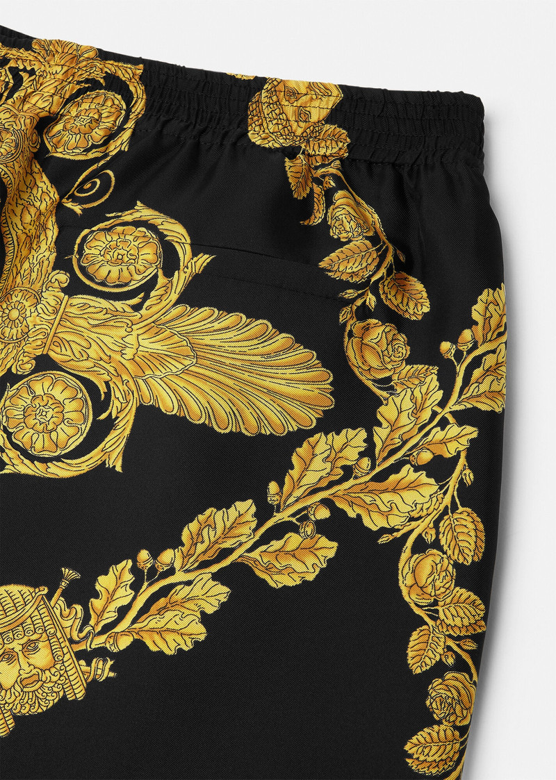 Maschera Baroque Silk Shorts 5