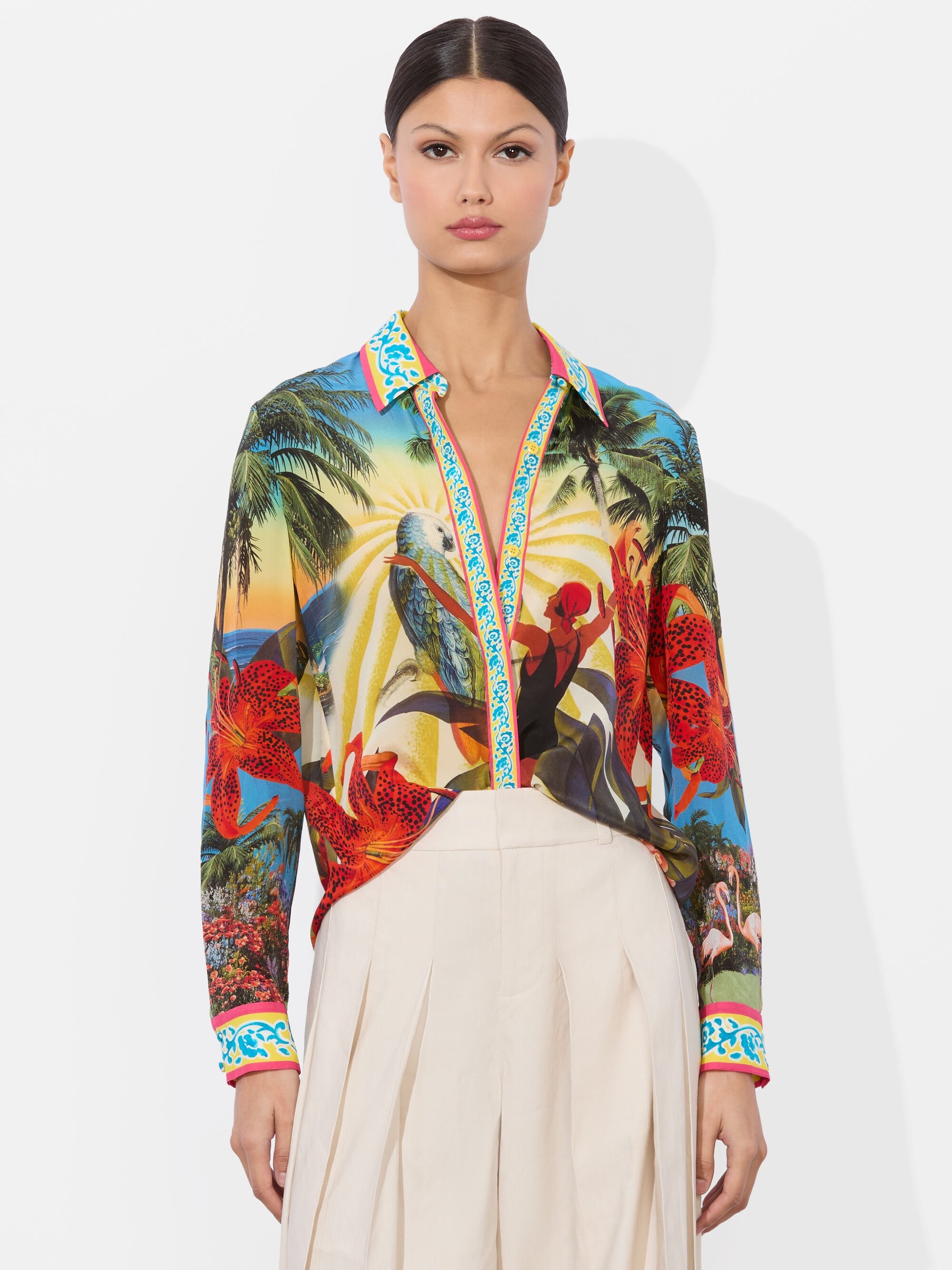 WILLA SILK BLOUSE - 2