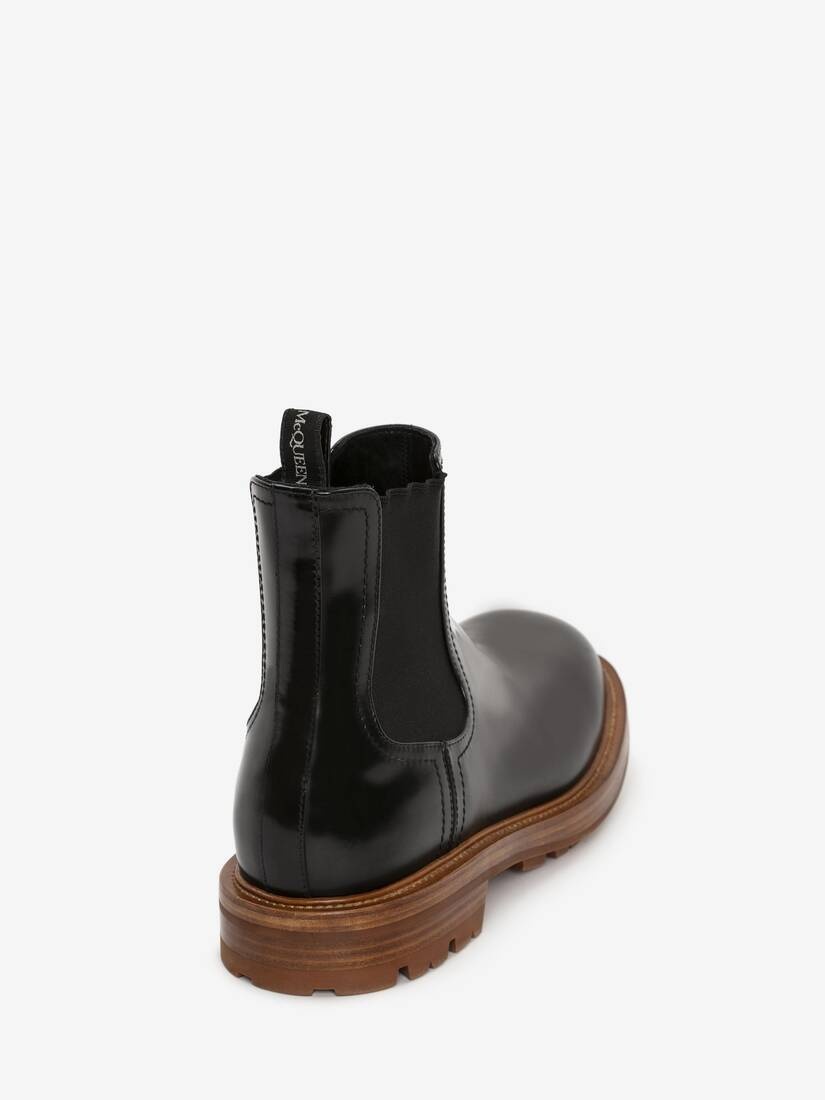 Worker Chelsea Boot in Black - 3