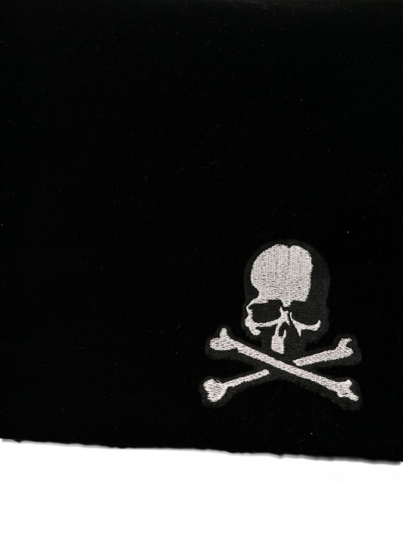 logo-embroidered shoulder bag 4