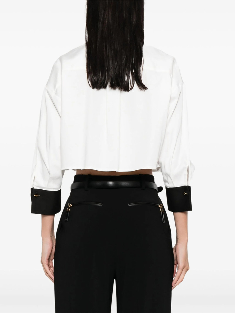 Elisabetta Franchi Pleated Shirt 4