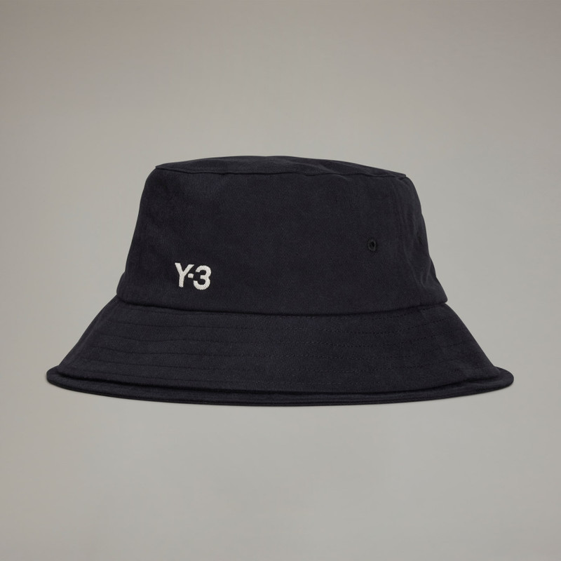Y-3 3-Stripes Bucket Hat 1