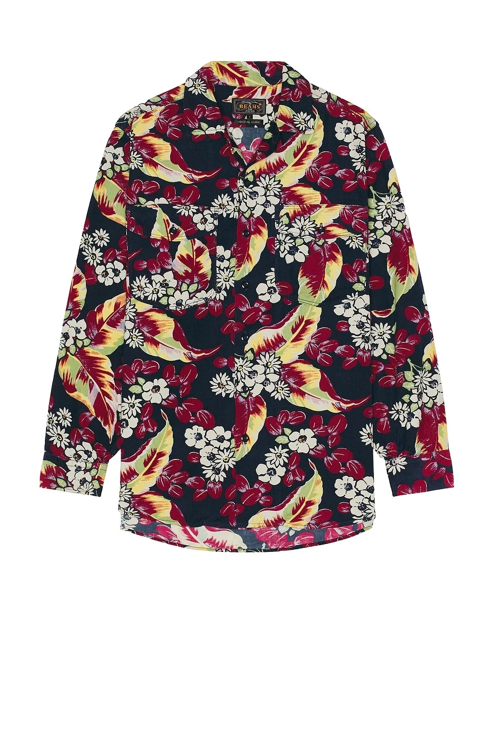 Work Classic Fit Corduroy Discharge Print - 1