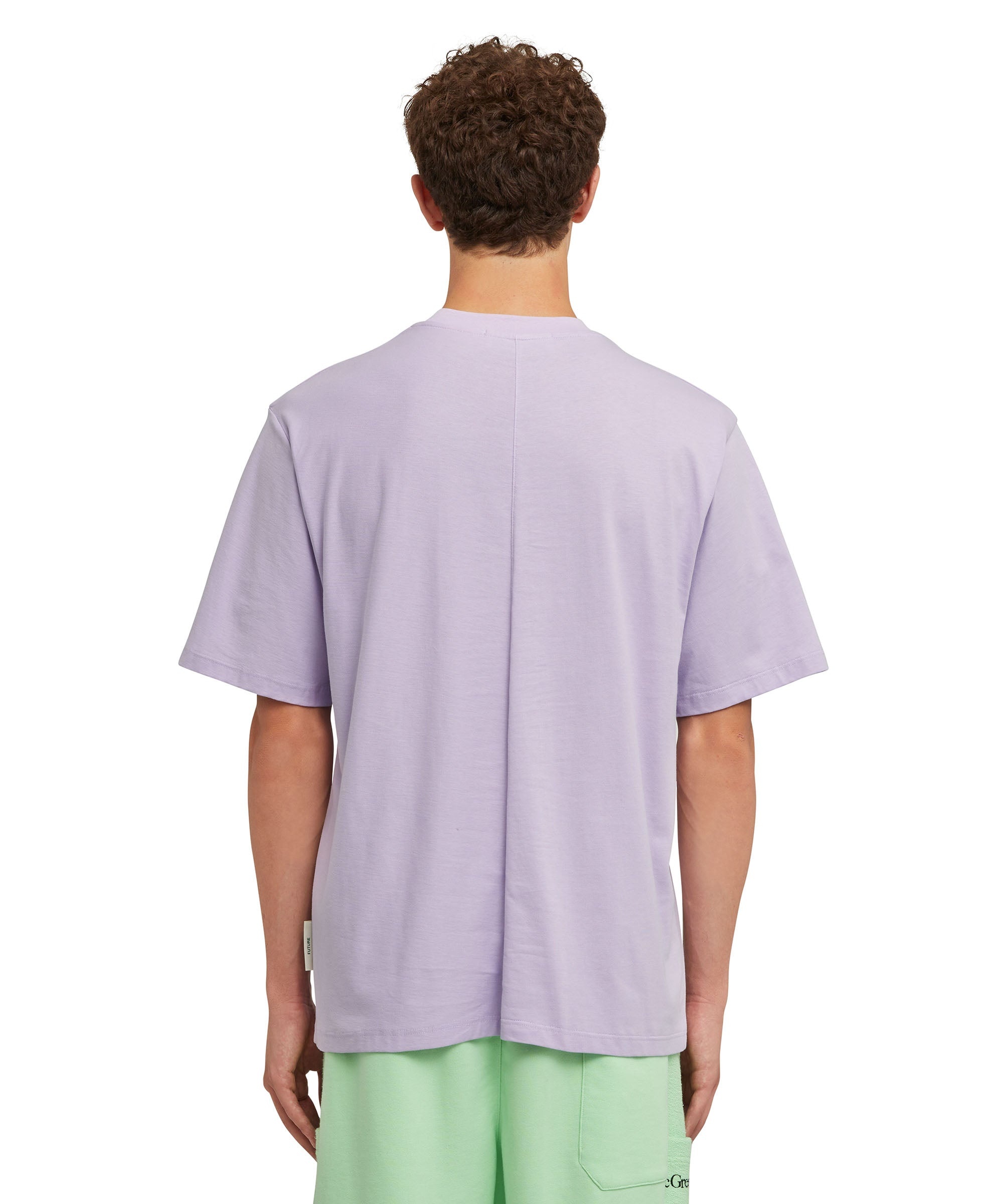 Organic cotton crewneck t-shirt from the MSGM Fantastic Green Capsule - 7