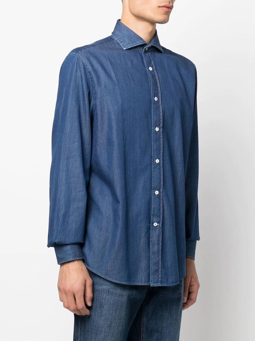 long-sleeved cotton shirt - 3