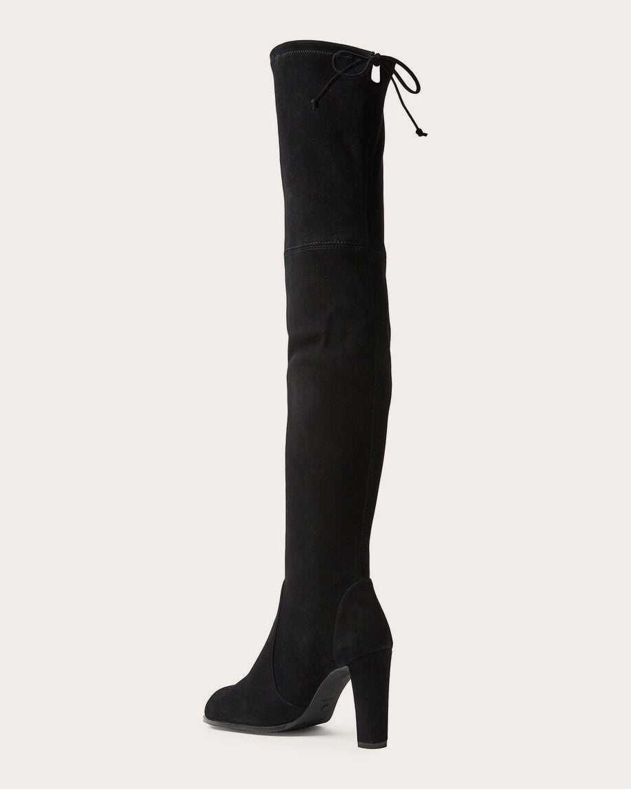 Highland Stretch-Leather Over-the-Knee Boot - 3