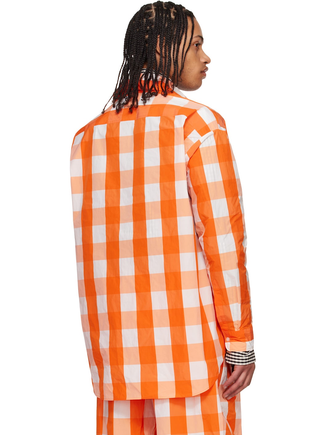 Orange Maxi Shirt - 3