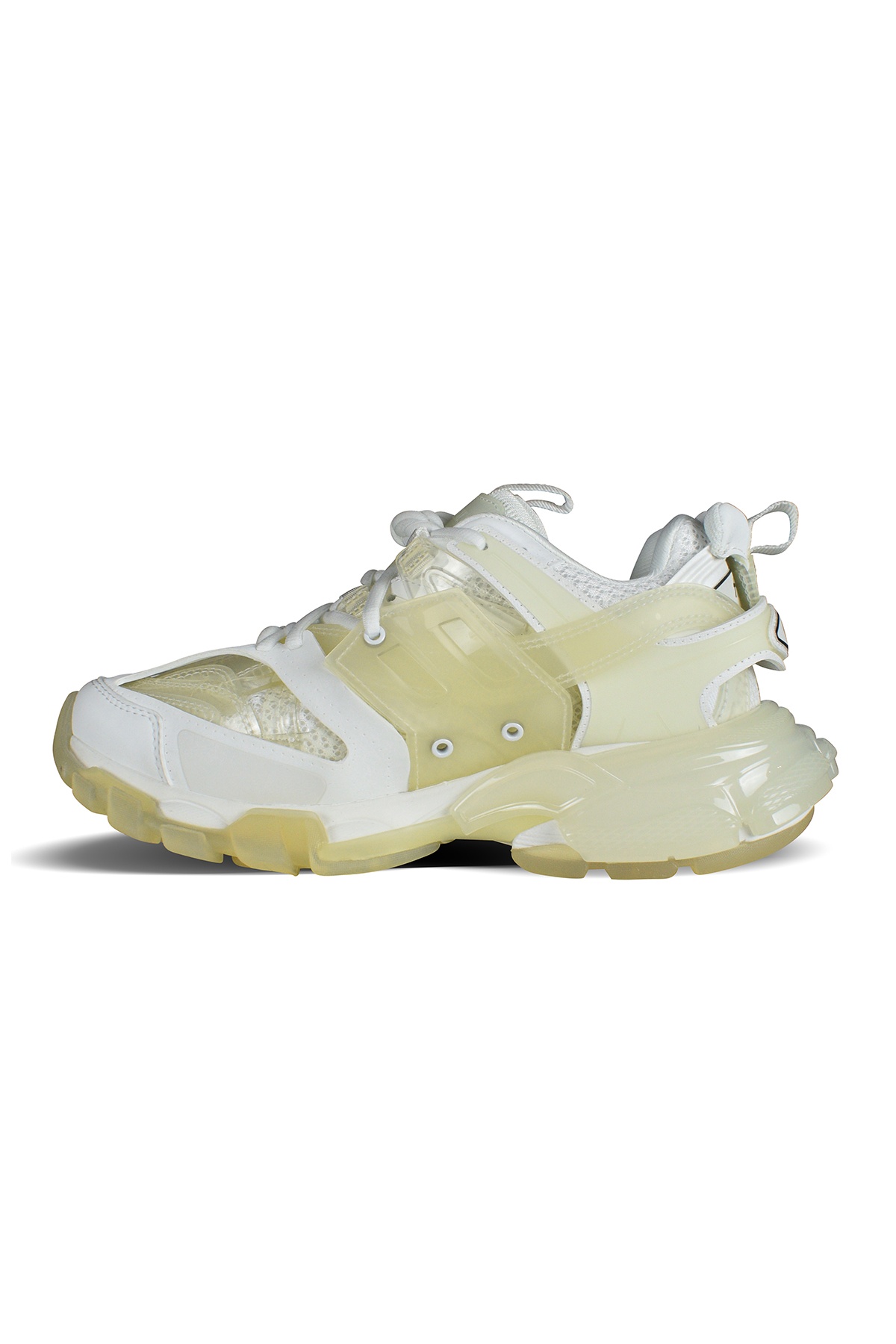Track Sneakers White Transparent - 3
