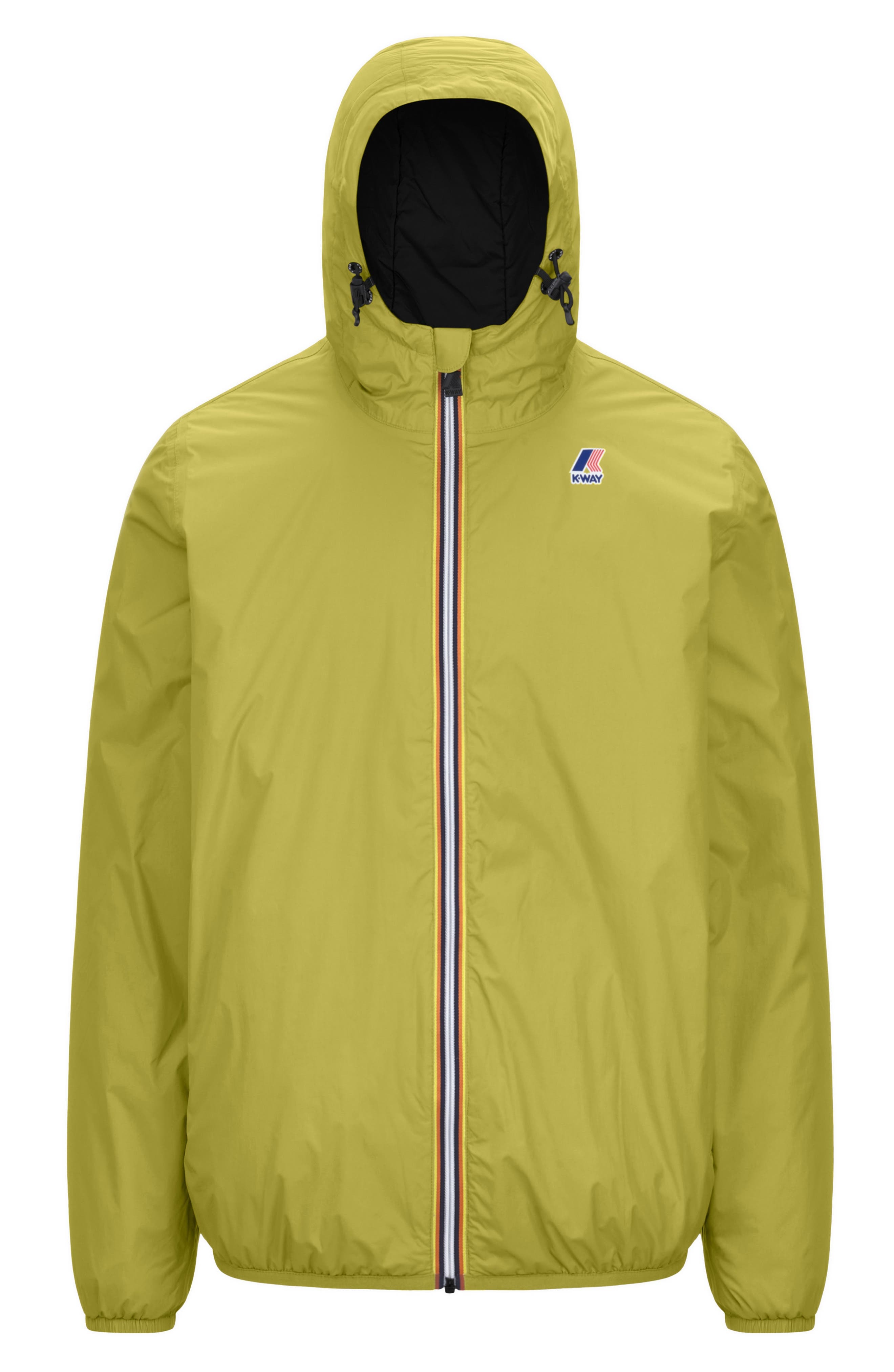 K-Way Le Vrai 4.0 Claude Warm Water Repellent Jacket in Green Moss at Nordstrom - 4