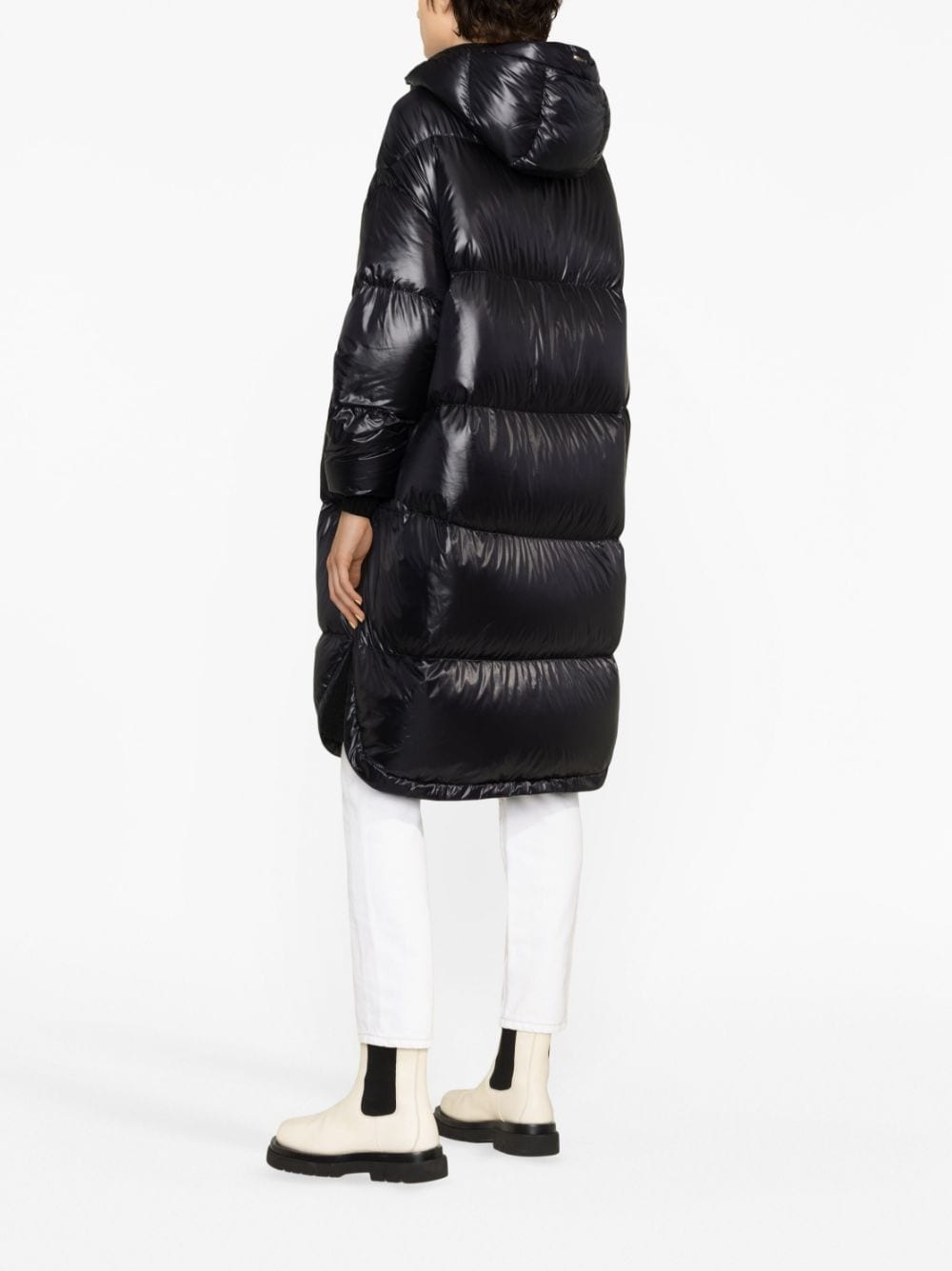 hooded puffer coat - 3