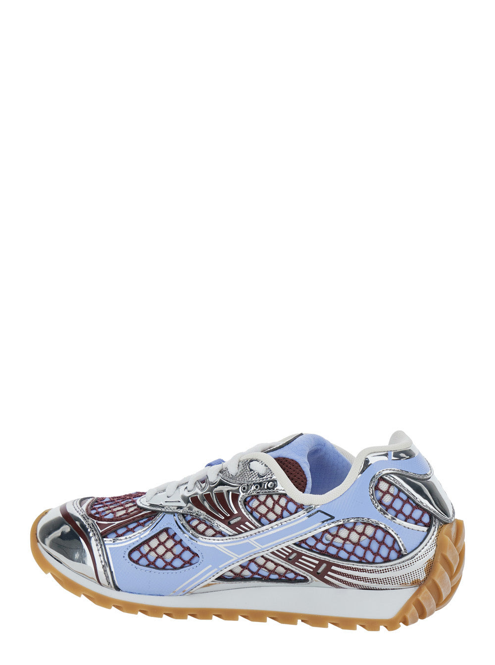 Bottega Veneta Women Orbit Sneaker Technical Fishnet - 3