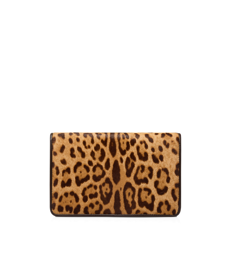 LEOPARD PRINT CALF HAIR WHITNEY SMALL SHOULDER BAG 3