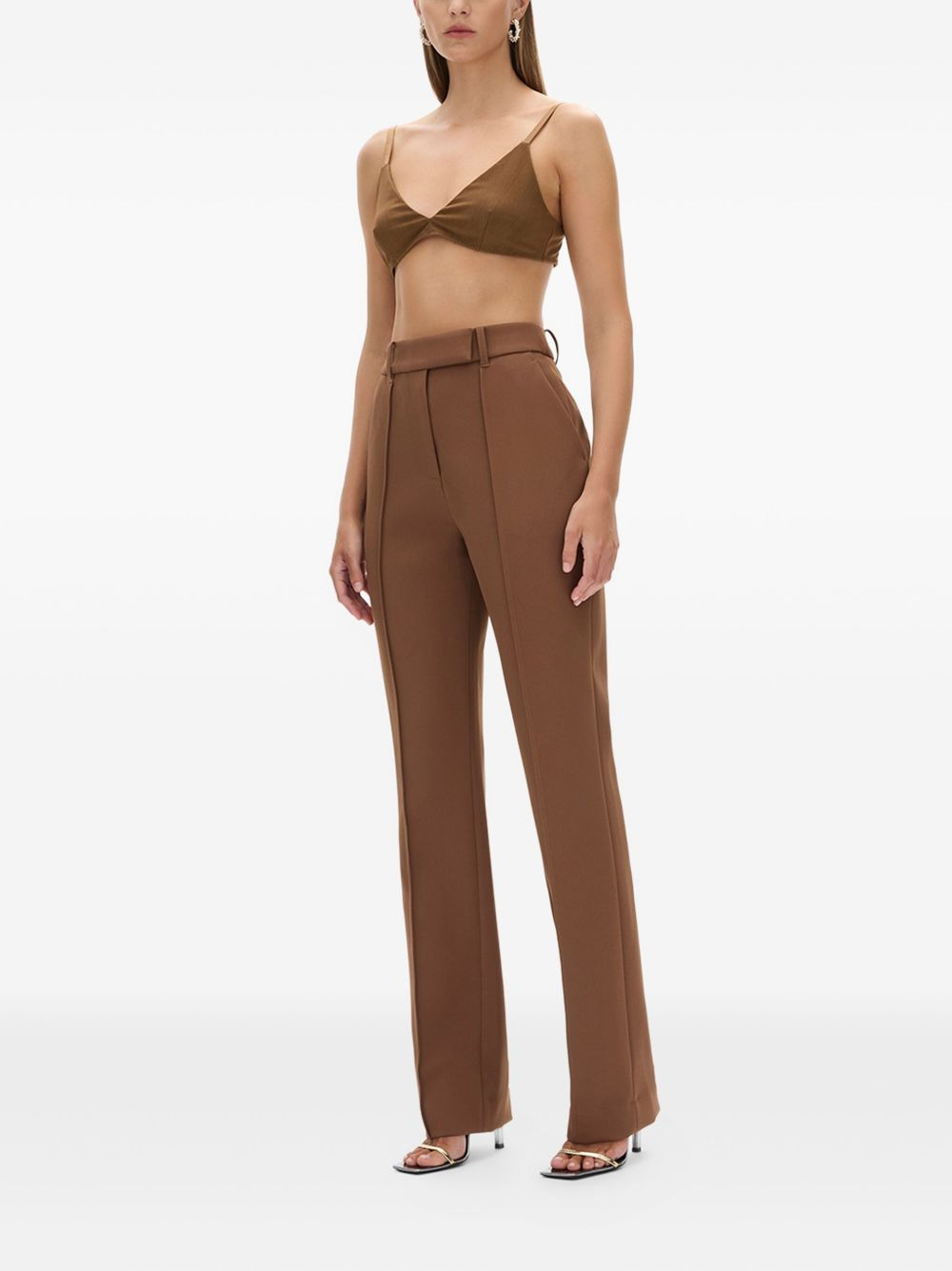 Sergio pressed-crease trousers - 3