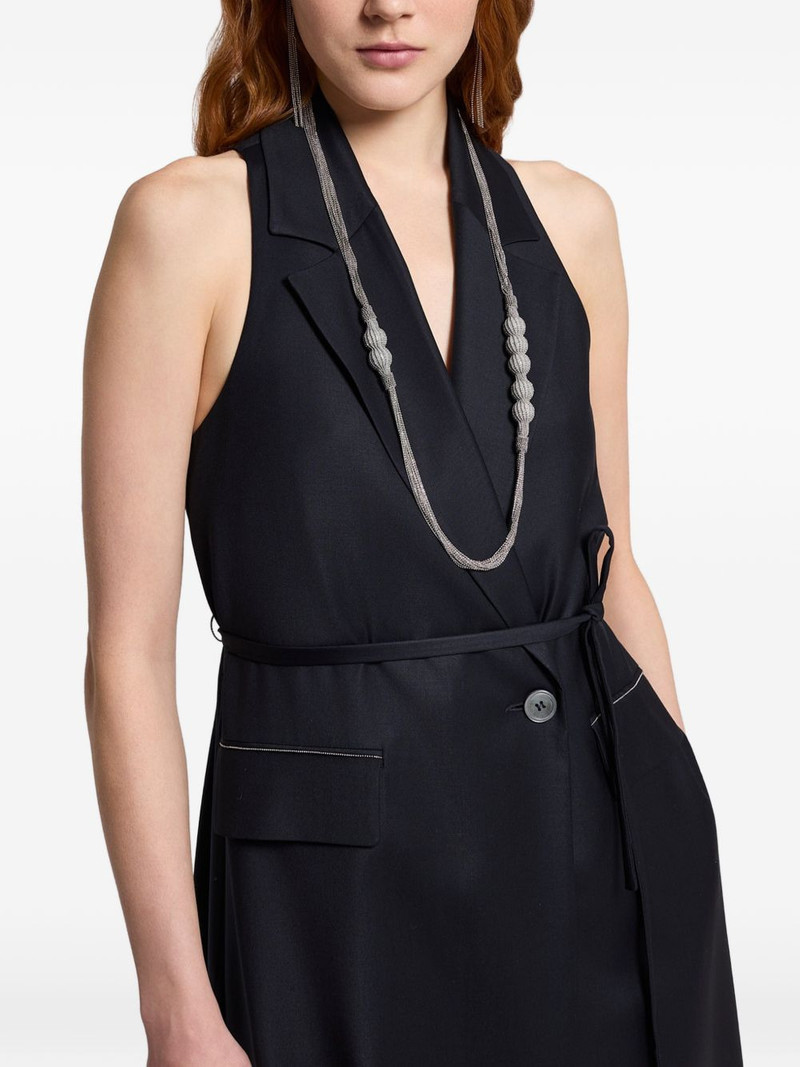 shiny twill vest 5