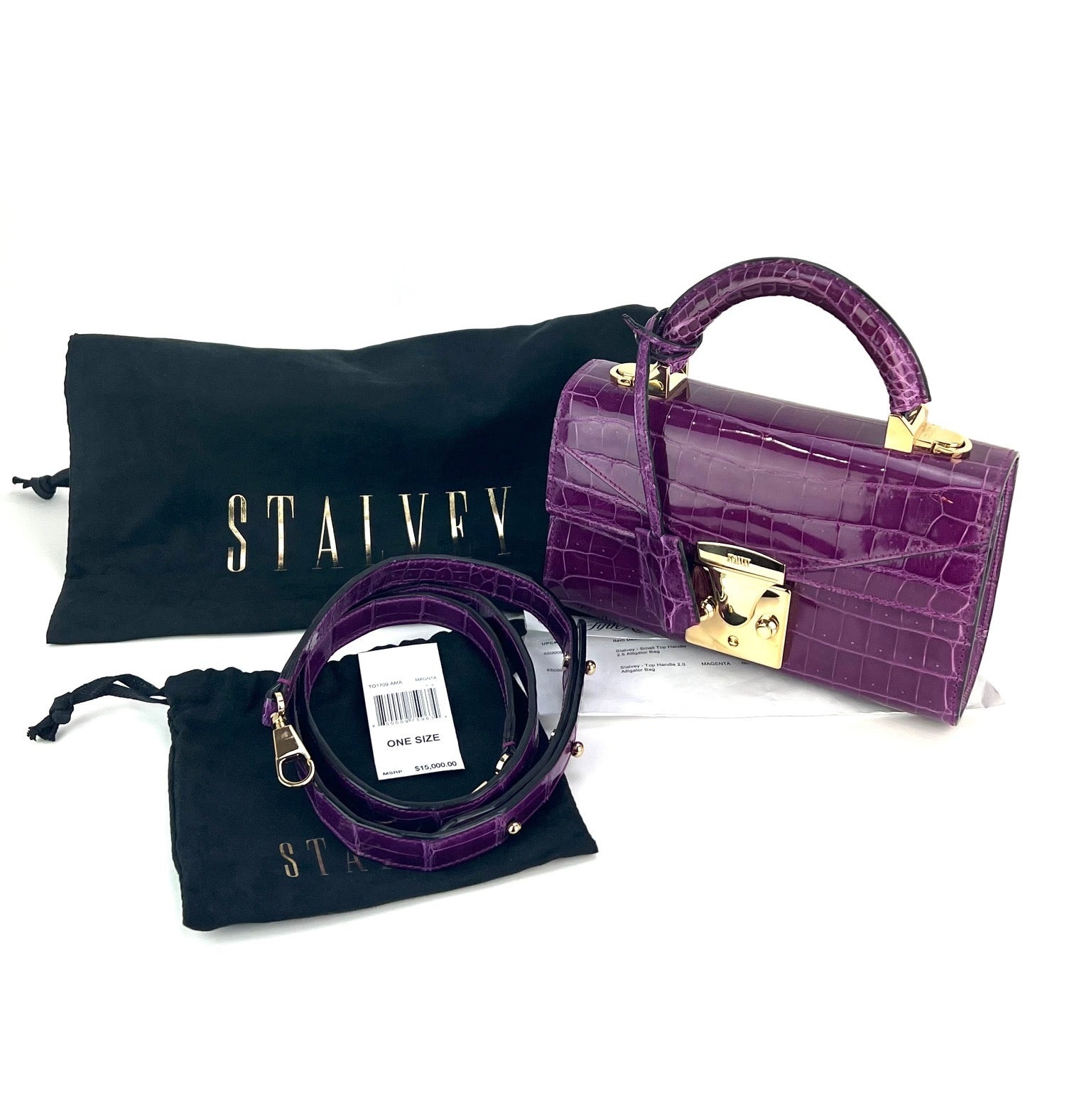 Stalvey - Exclusive Stalvey Top Handle 2.0 Alligator Bag Crossbody Luxury Bag - 7
