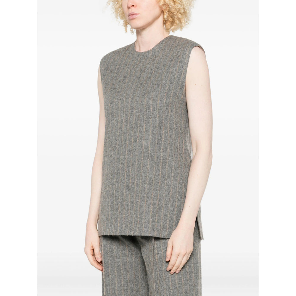 Carven Grey Tops - Vests & Tank Tops Women - 2