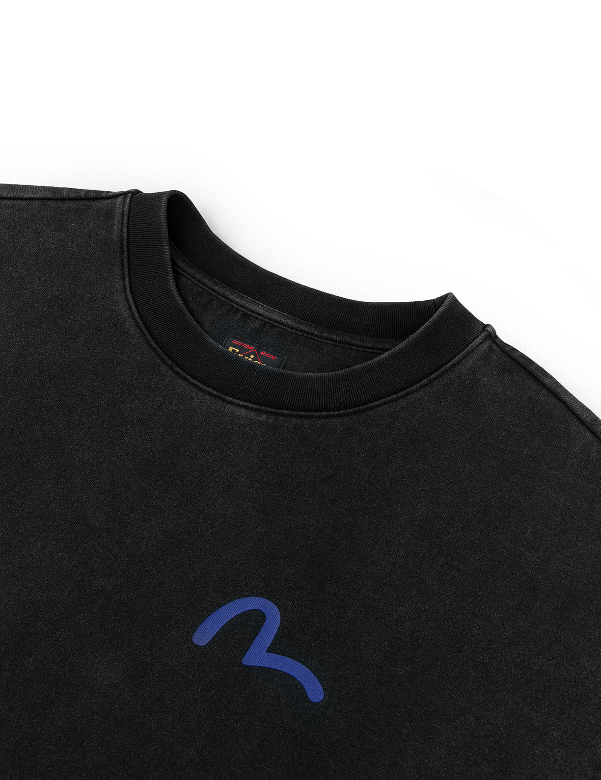 Seagull and Rubber Legs Print Relax Fit Long-sleeve T-shirt - 9