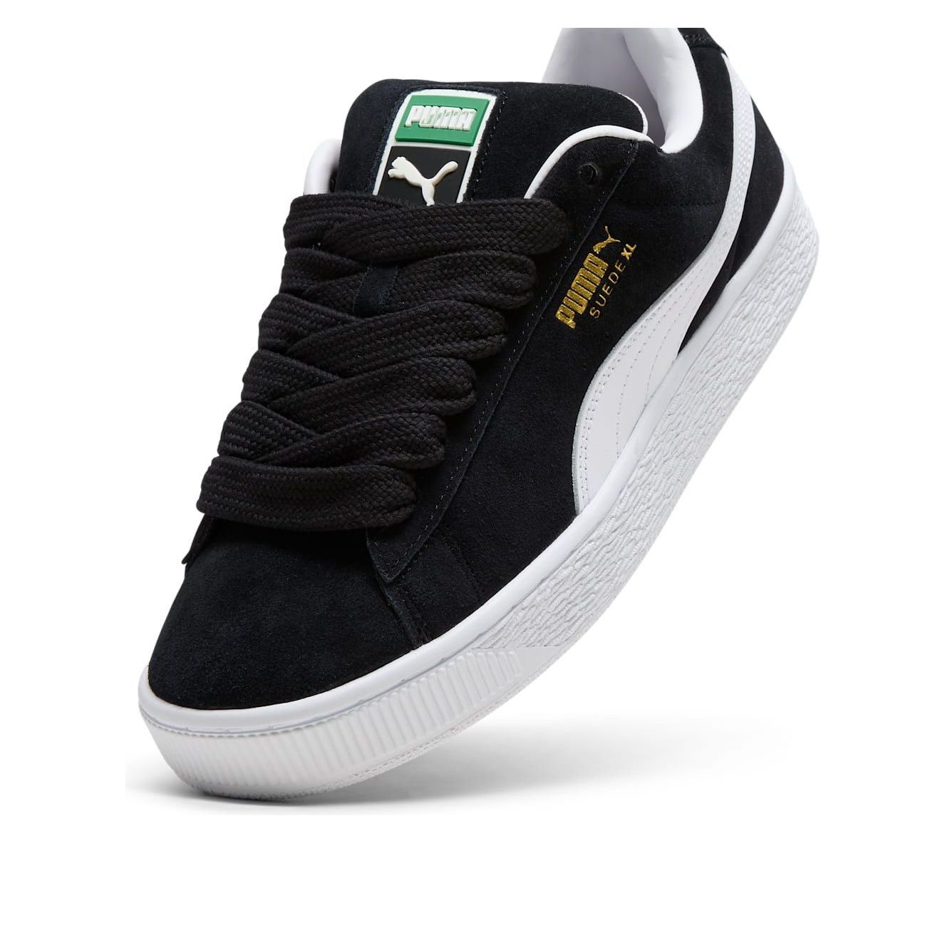 (WMNS) PUMA Suede XL 'PUMA Black PUMA White' 397648-02 - 5
