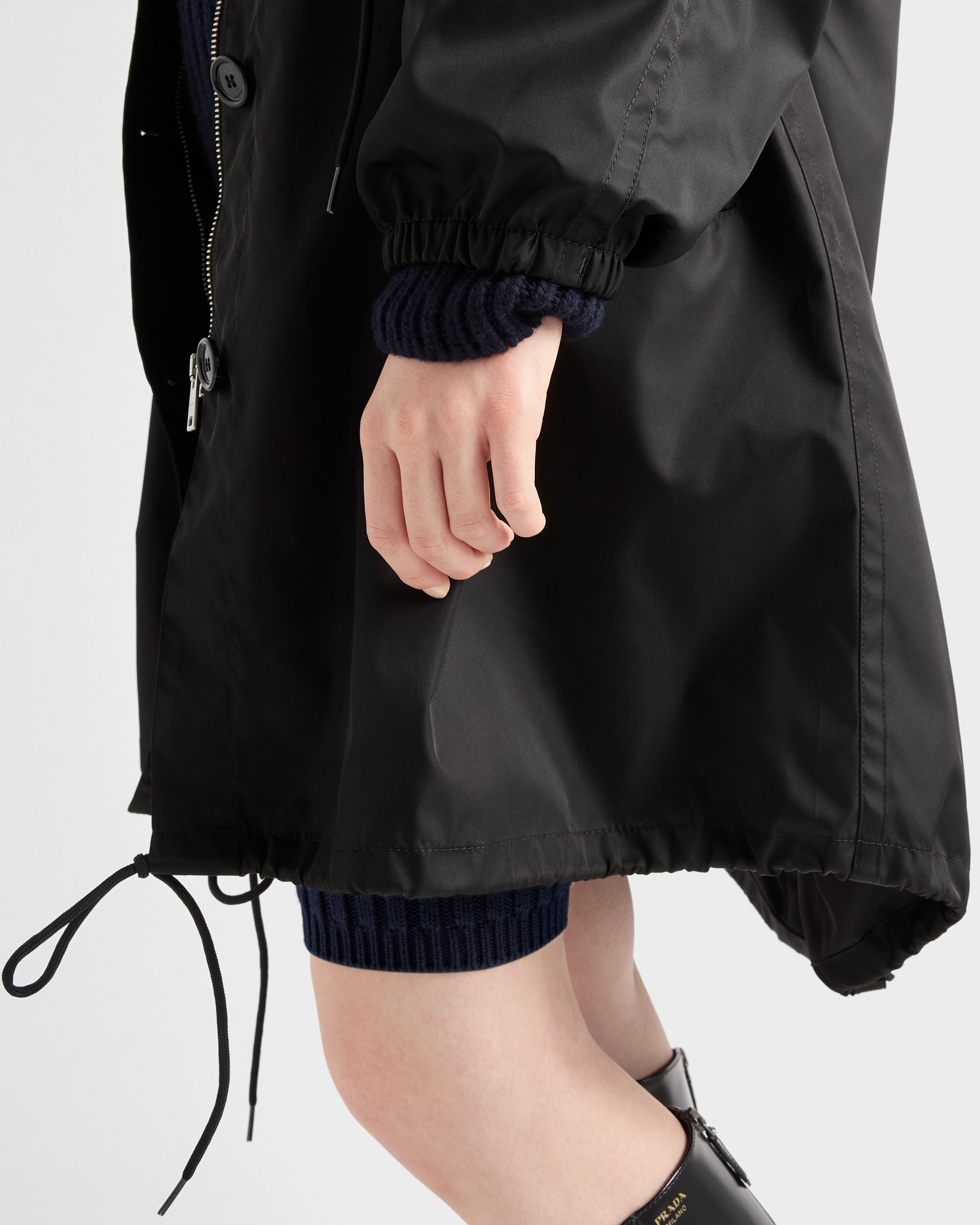 Re-Nylon raincoat - 3