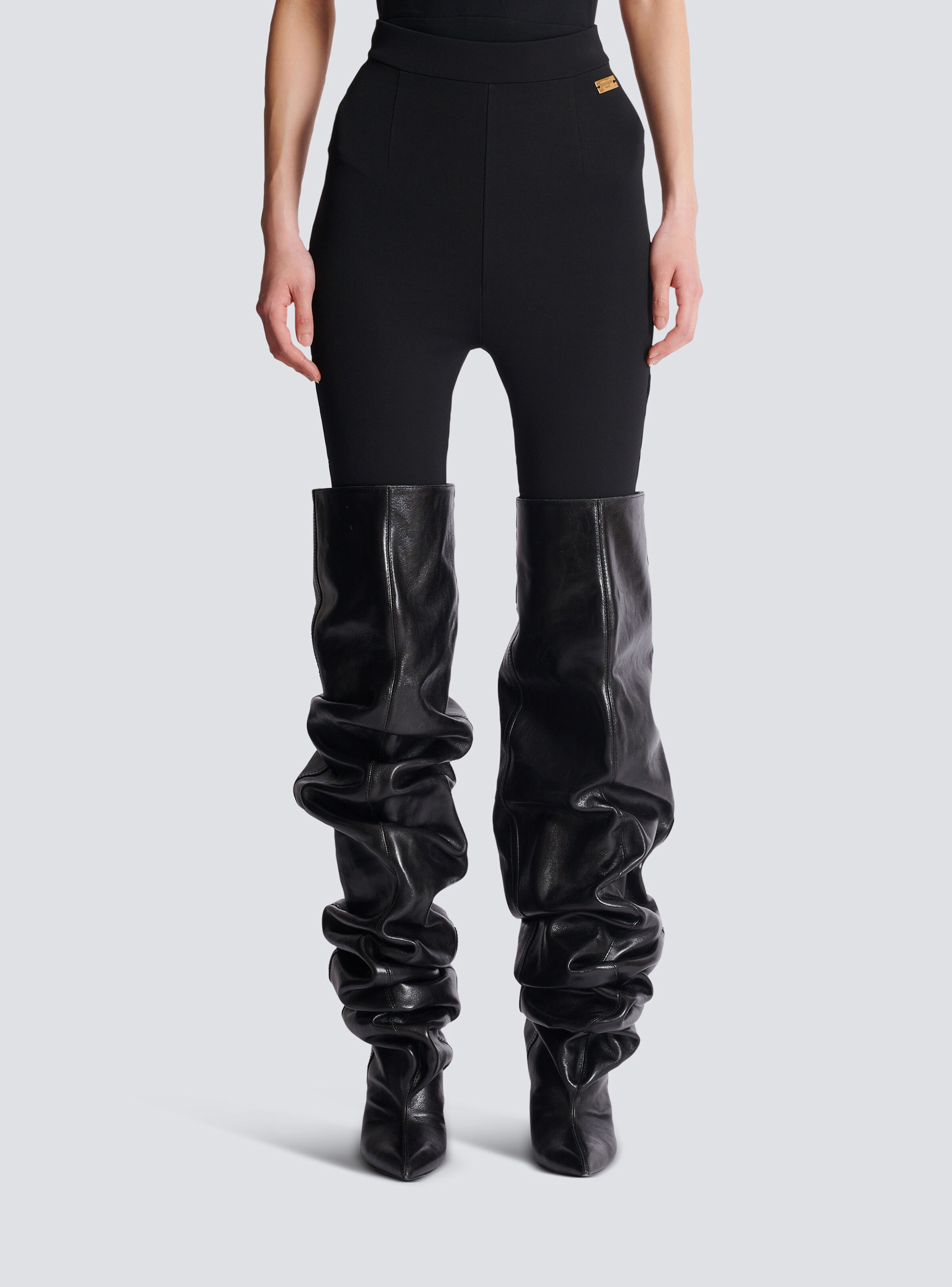 Jersey stirrup leggings - 5