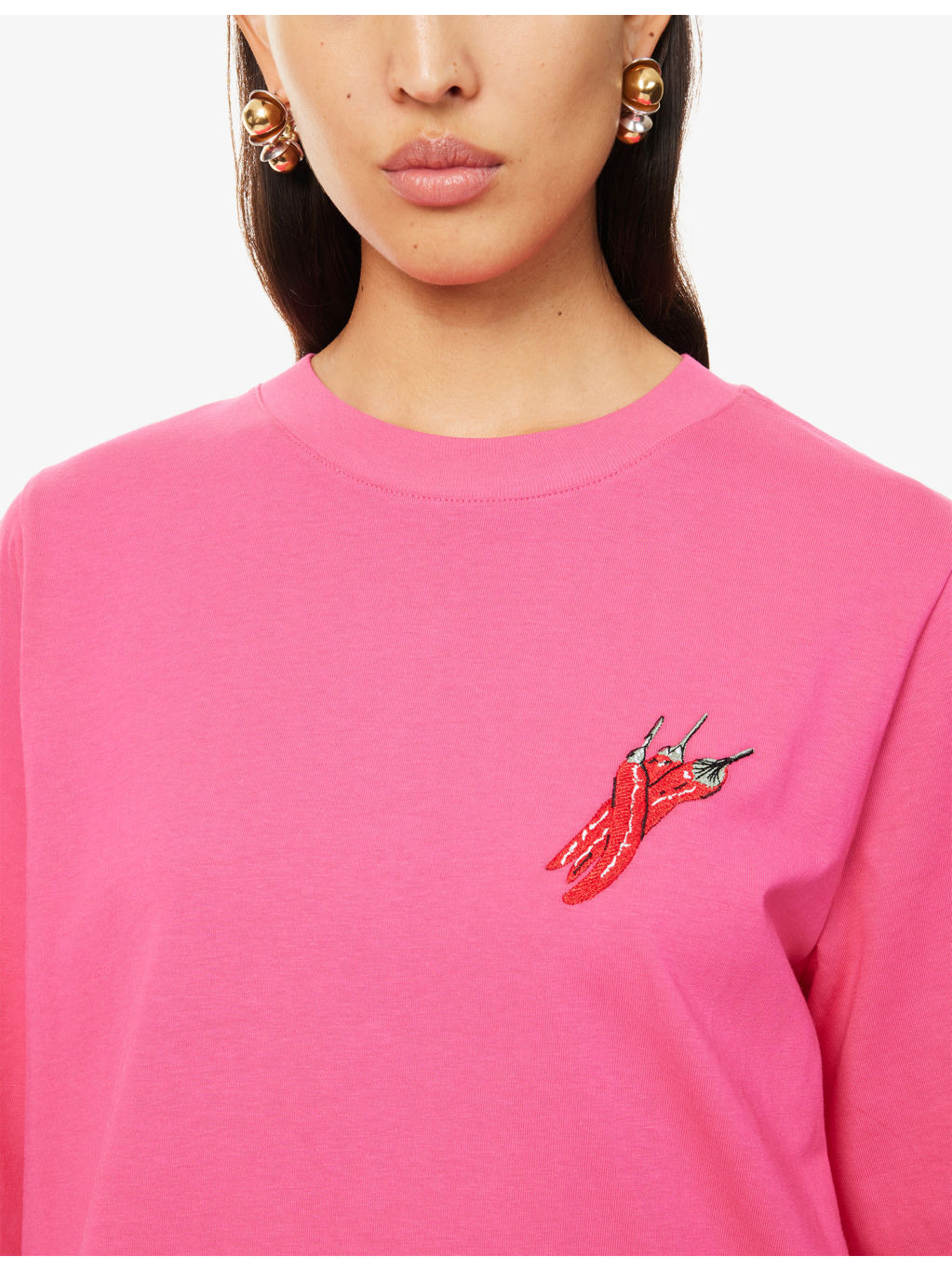 Spicy Pepper Relaxed-Fit Cotton-Jersey T-Shirt - 5